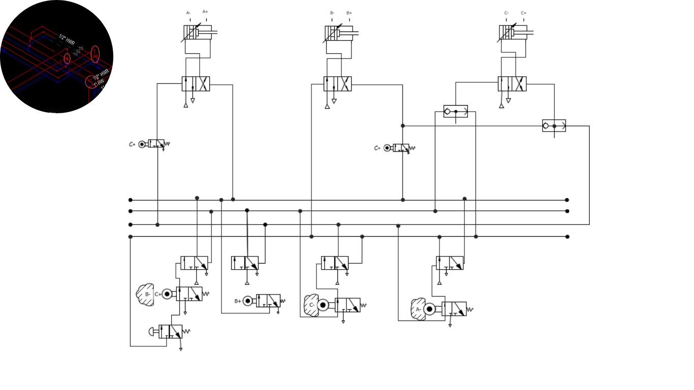 how to draw a plumbing riser diagram