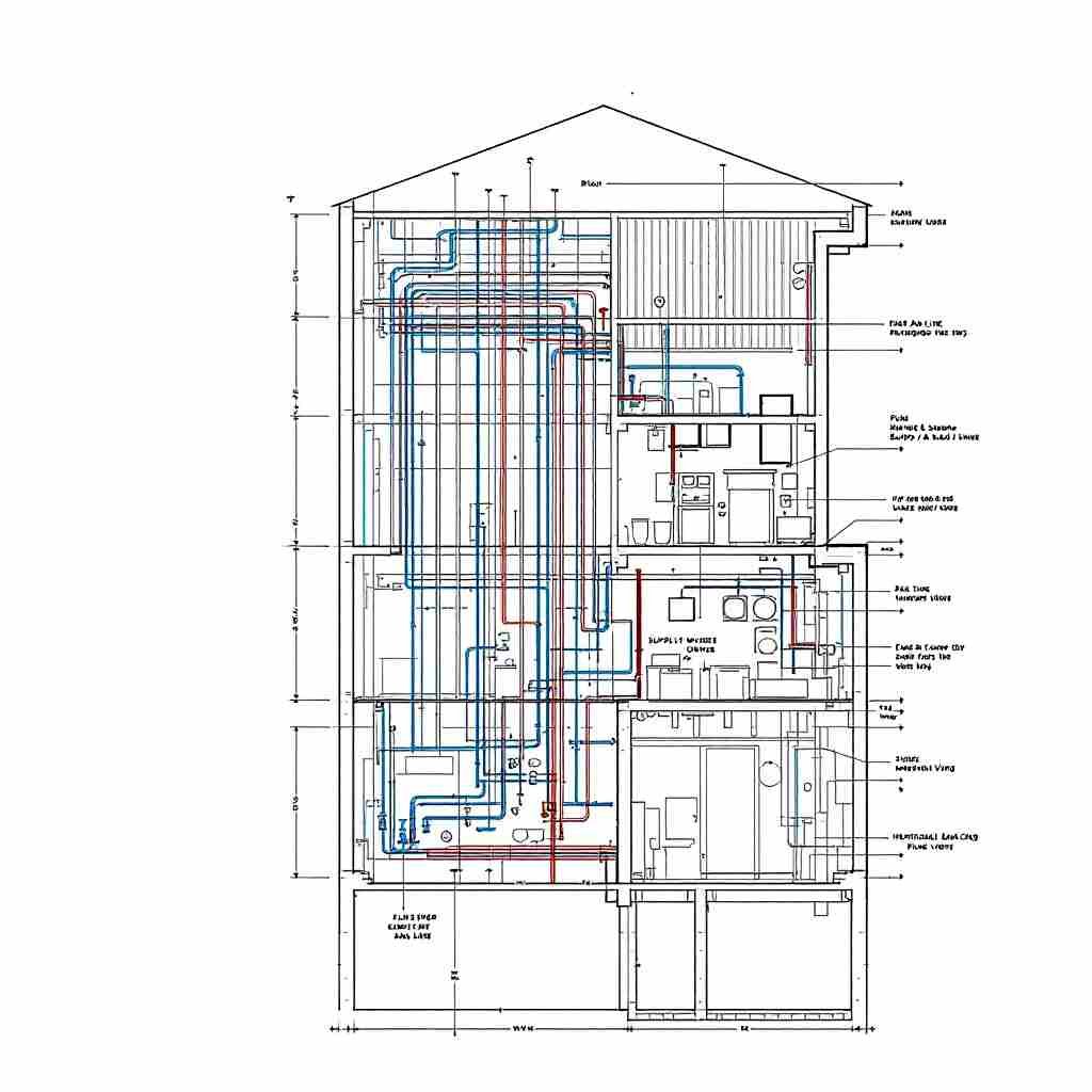 what is a riser diagram plumbing