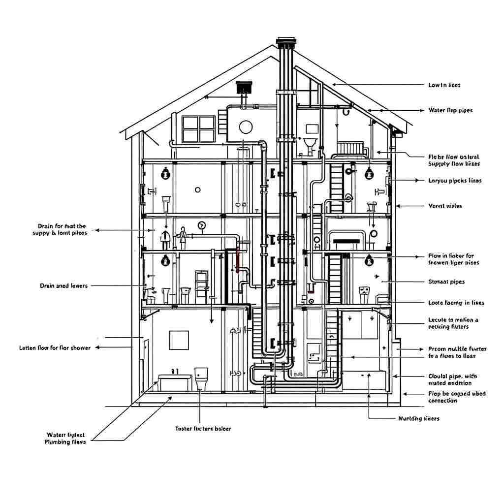 what is a riser diagram plumbing