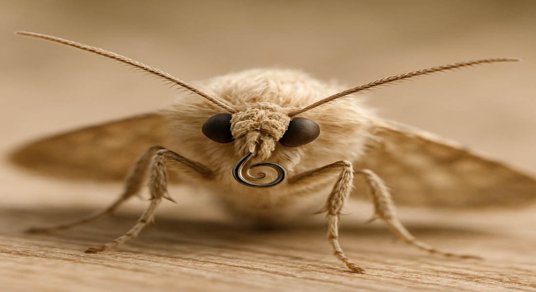 do house moths bite