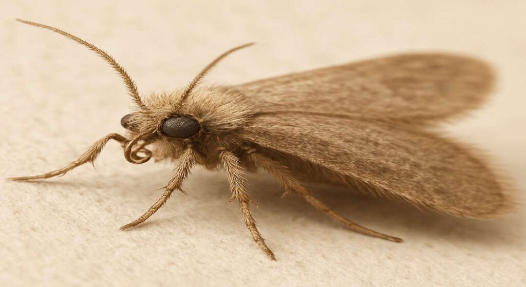 do house moths bite