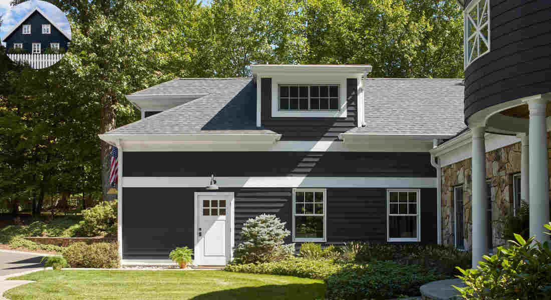 does black siding make house hotter