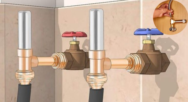 what is a water hammer arrestor in home plumbing