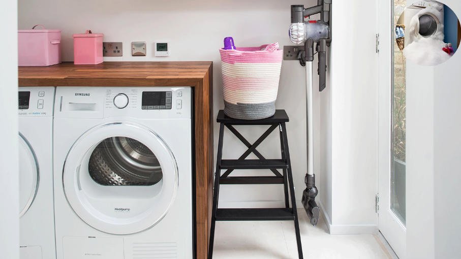 does running the dryer heat up the house