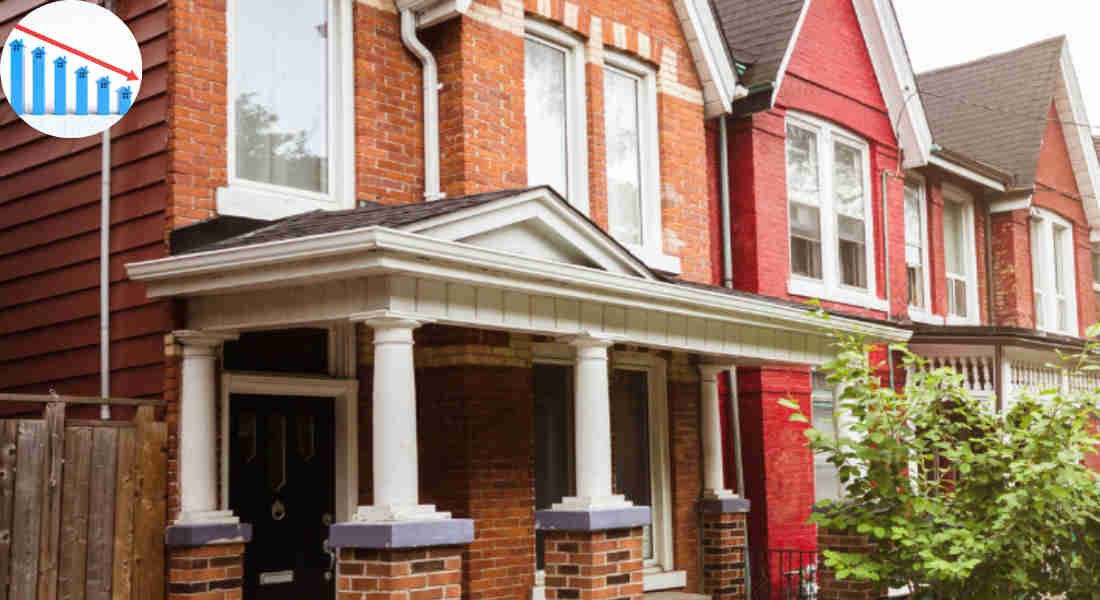 does a recession lower house prices