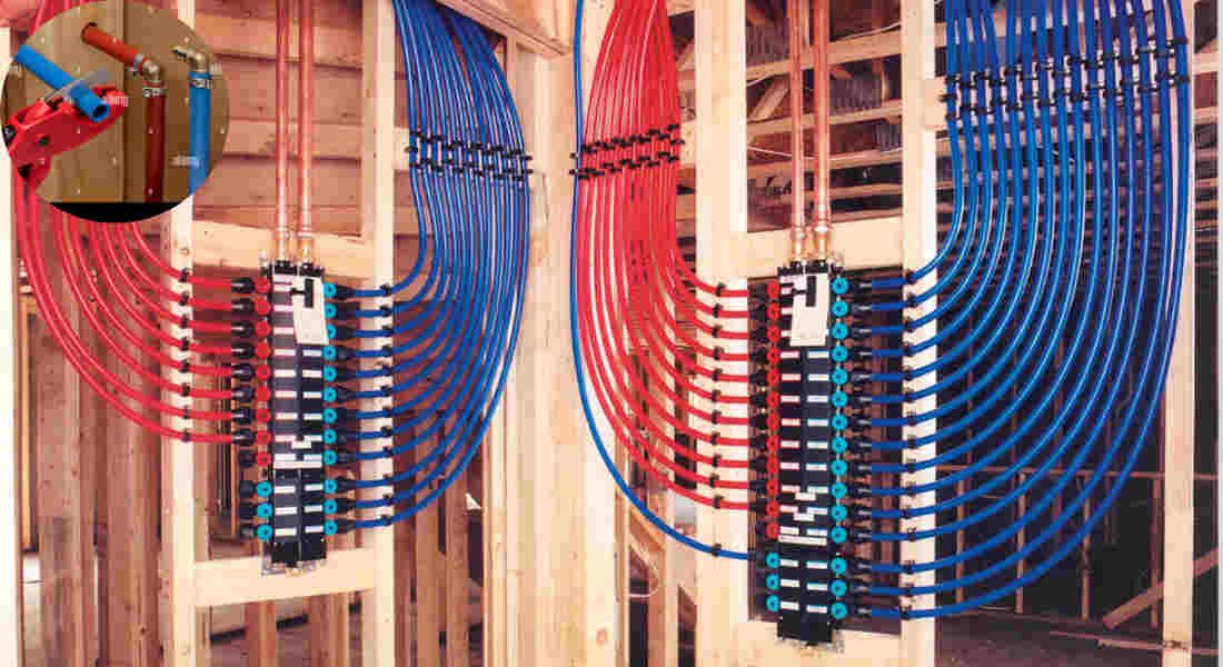 what year did pex home plumbing start