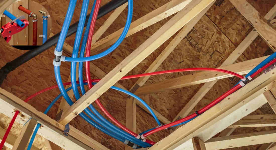 what year did pex home plumbing start