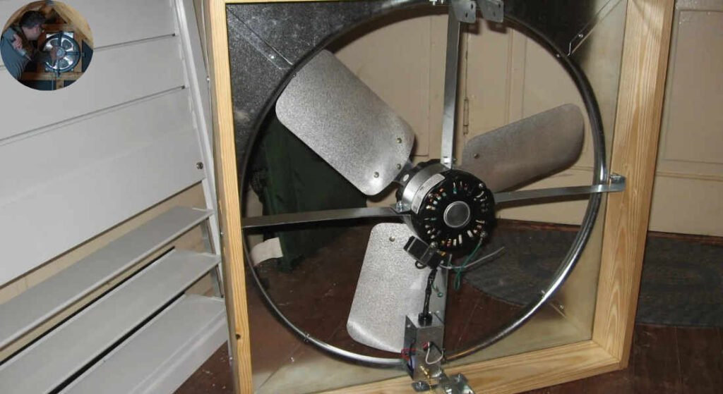 does attic fan cool house