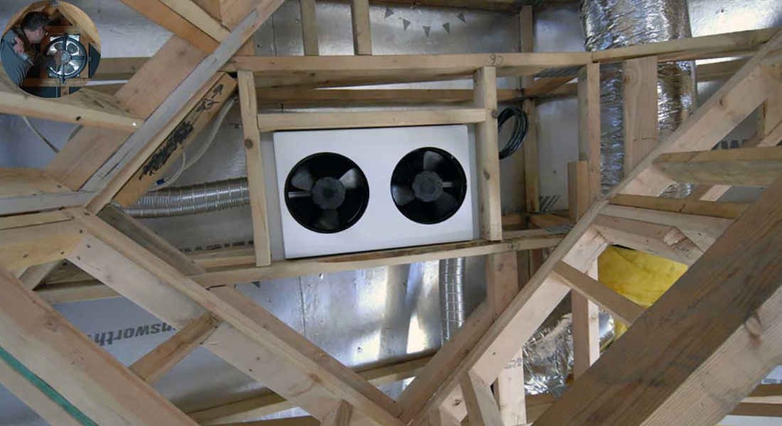 does attic fan cool house