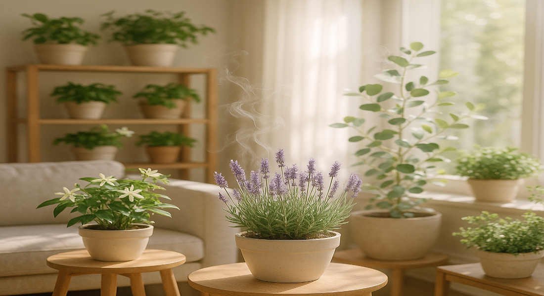do plants make your house smell better