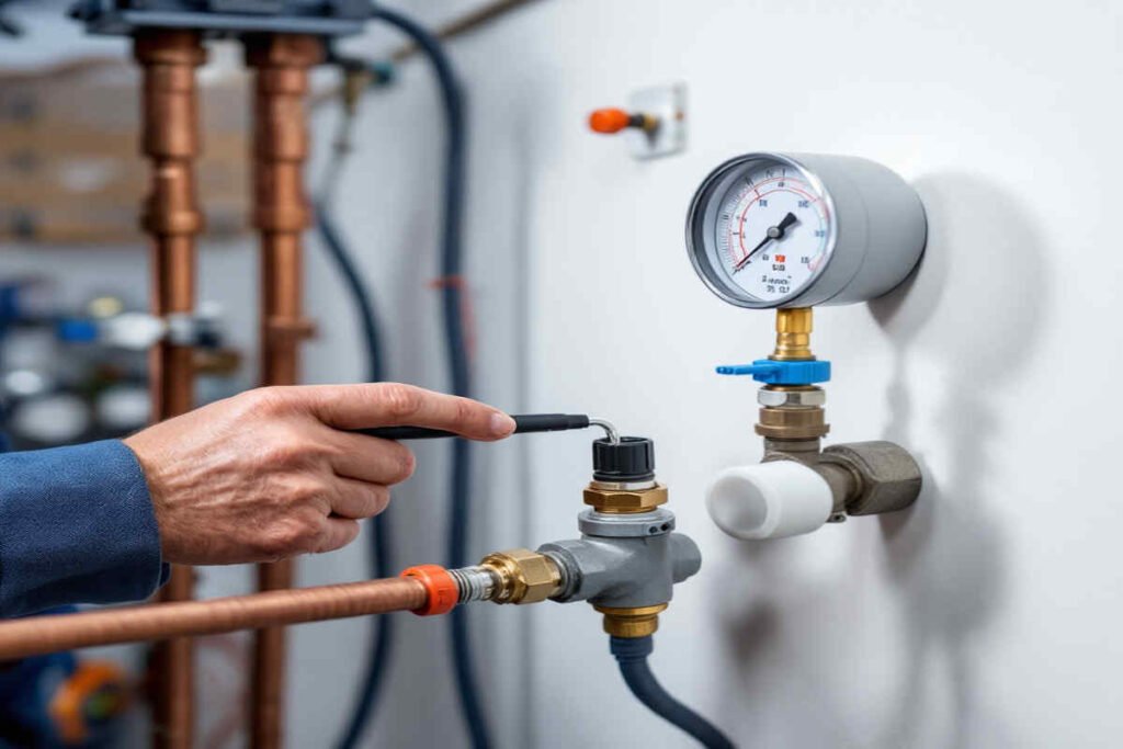 what is a static test for home plumbing