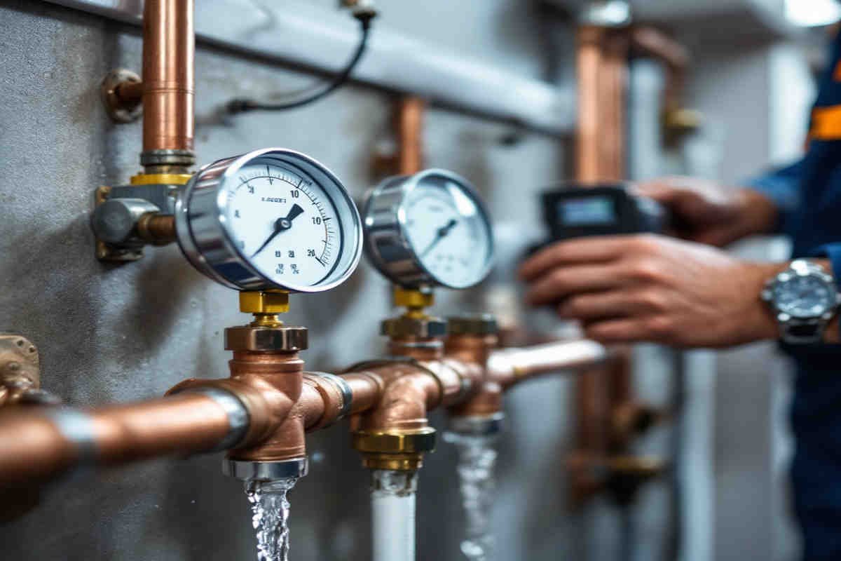 what is a static test for home plumbing