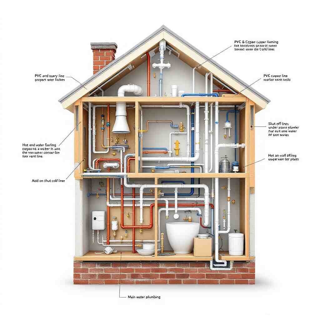 how to do plumbing in a house