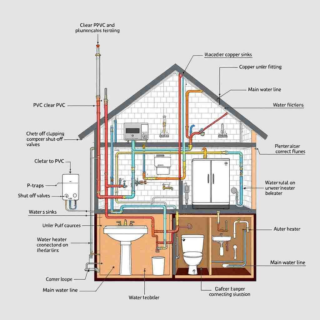 how to do plumbing in a house