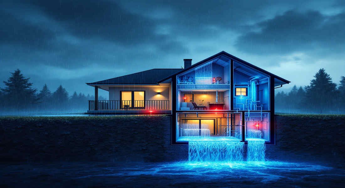 can heavy rain cause home plumbing issues