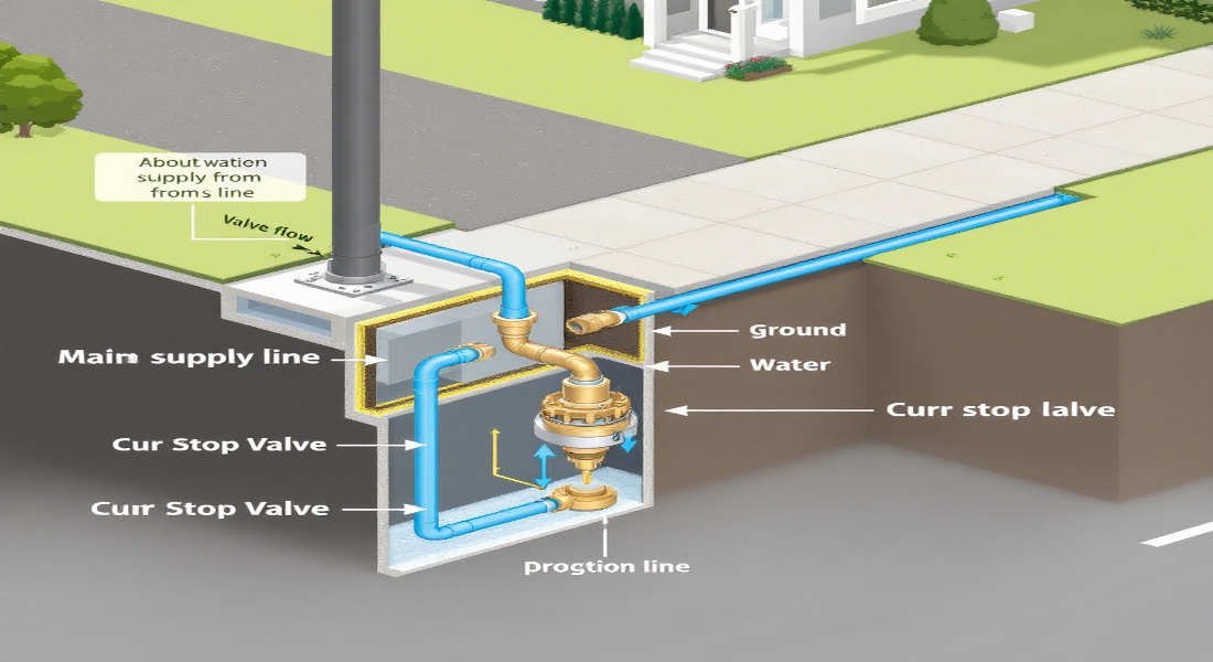 what is a curb stop in house plumbing