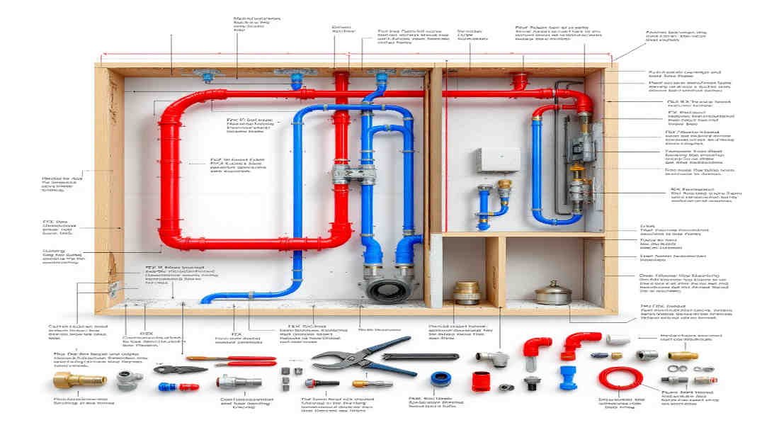 how to use pex home plumbing