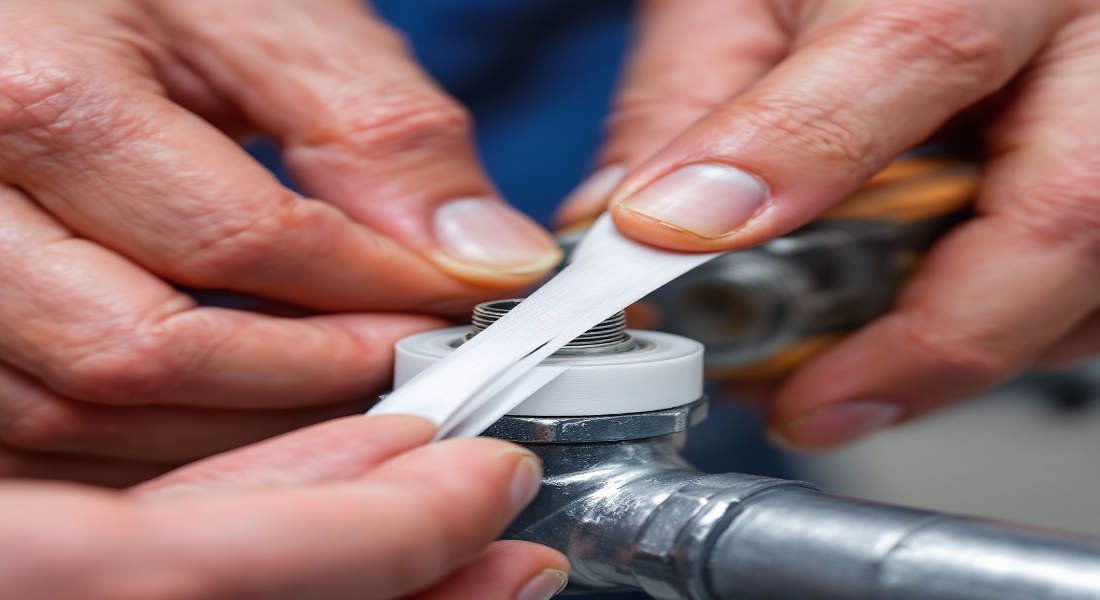 how much house plumbing tape to use