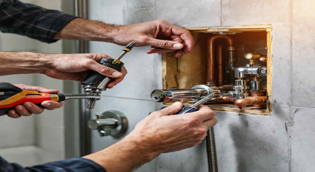 how to install shower home plumbing fixtures