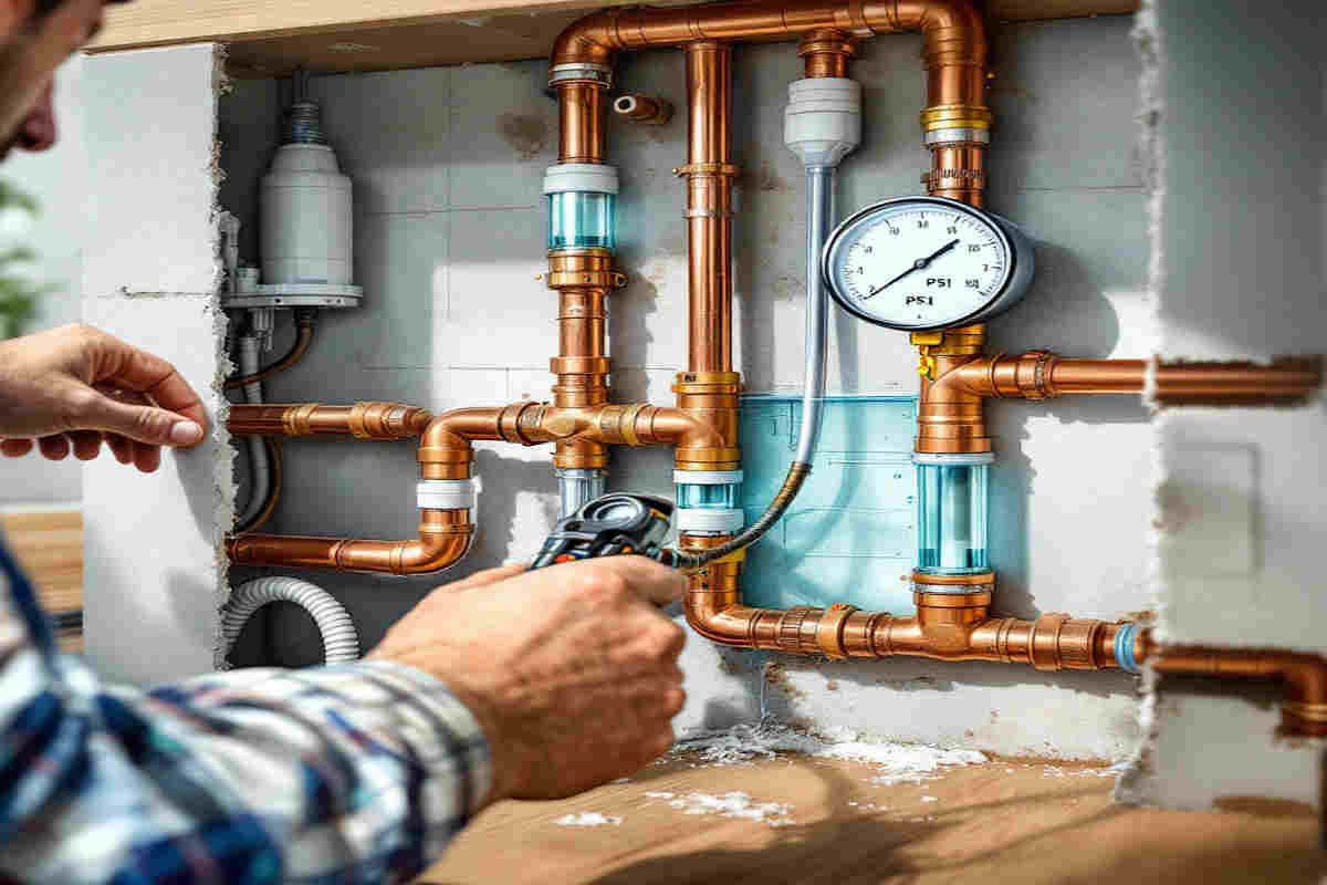 what is a static test for home plumbing
