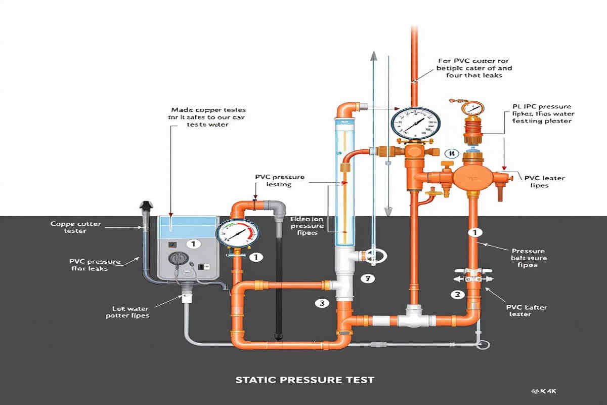 what is a static test for home plumbing