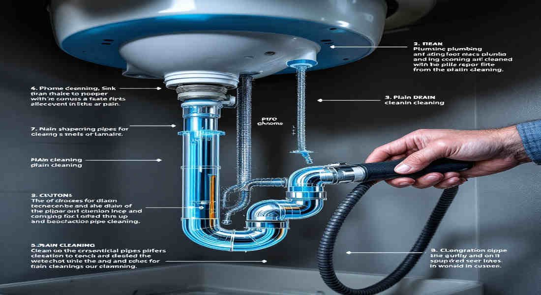 how to clean out house plumbing pipes
