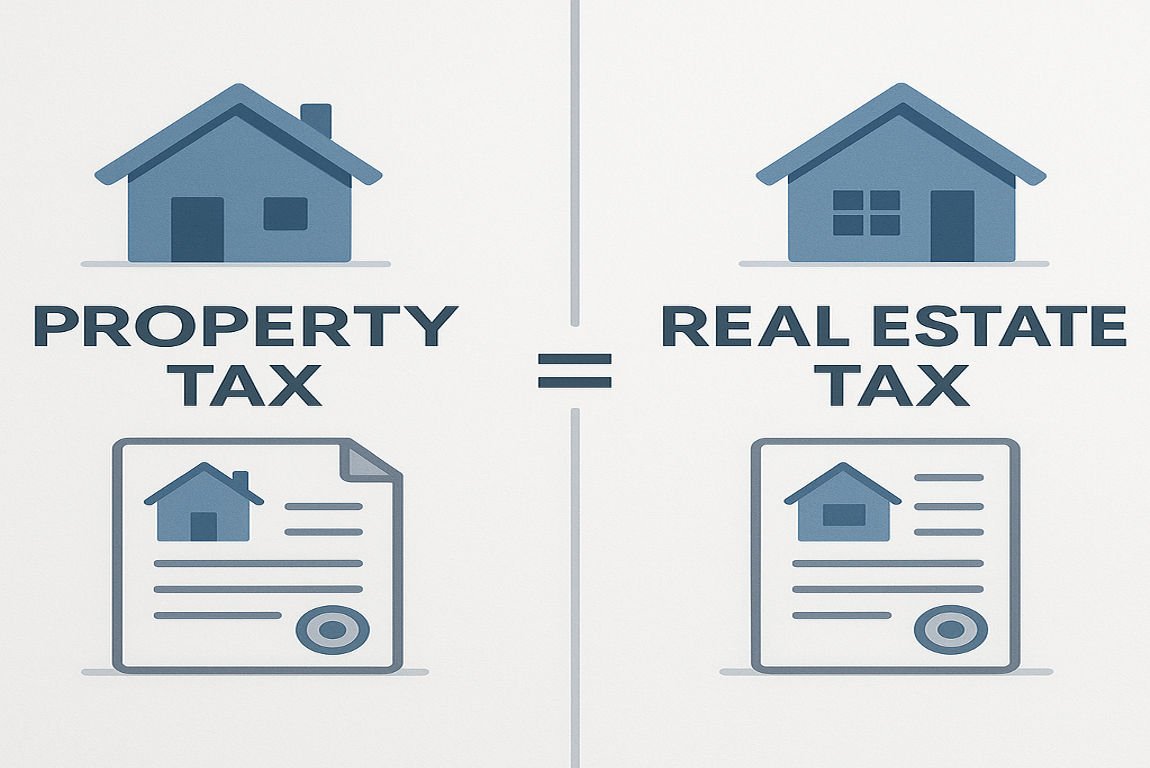 is house property tax the same as real estate tax