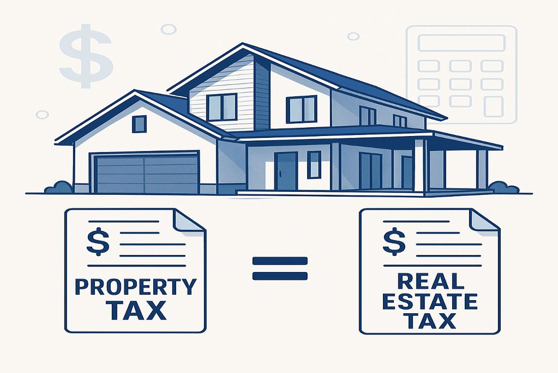 is house property tax the same as real estate tax