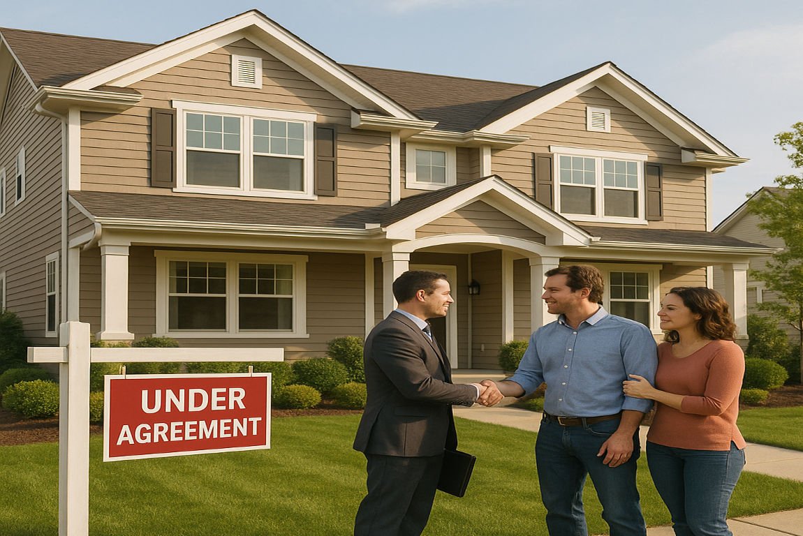 what does it mean when a house is under agreement