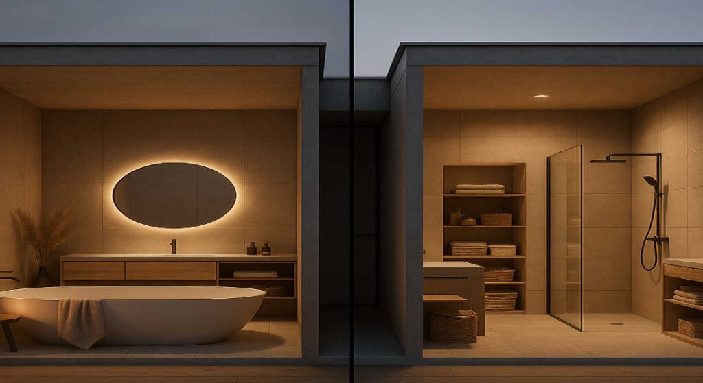do houses need bathtubs