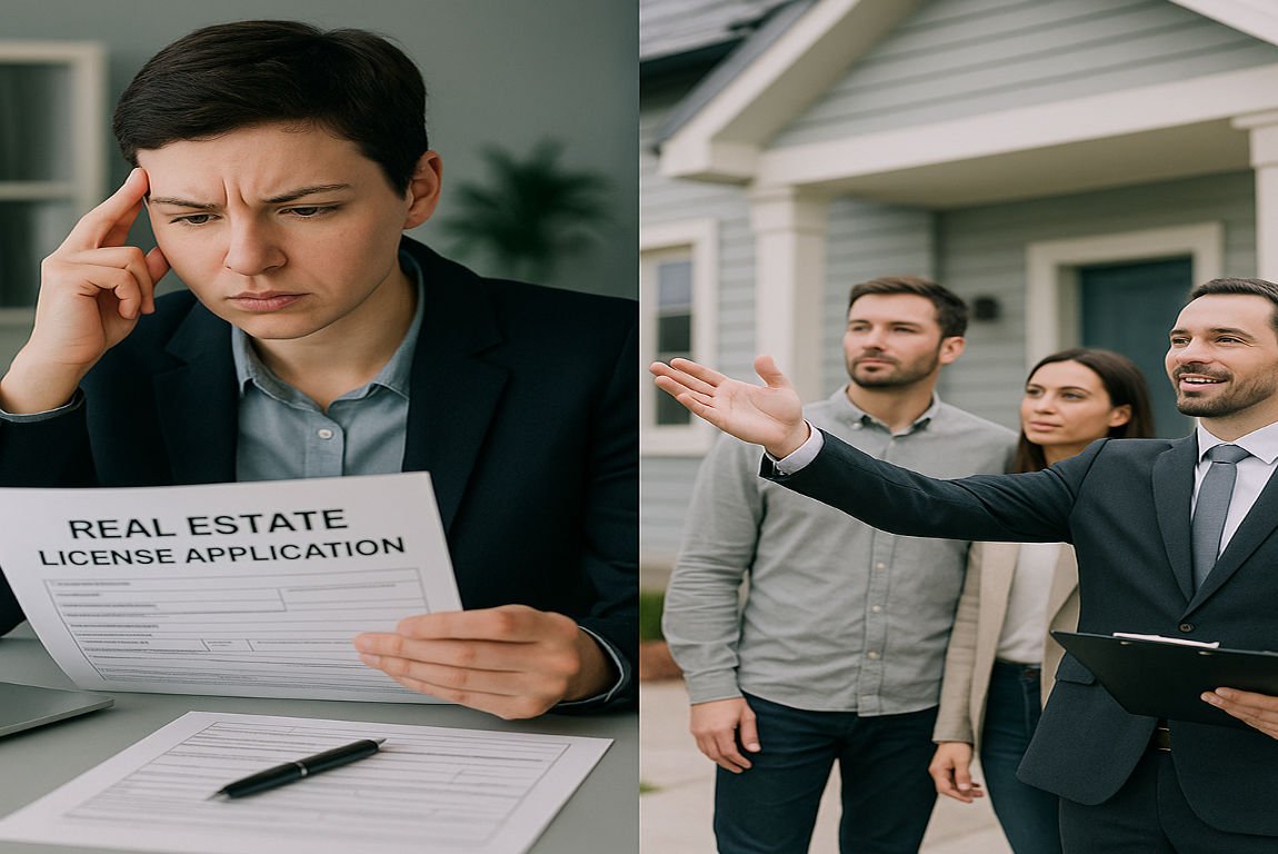 can a felon get a home real estate license