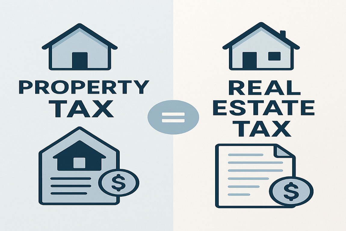 is house property tax the same as real estate tax