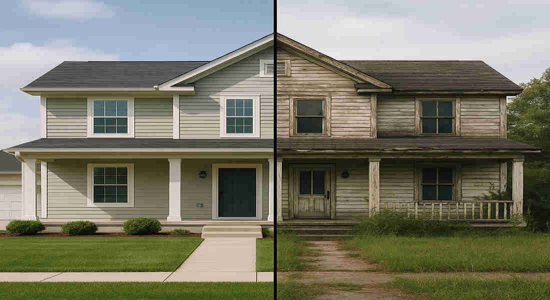 do houses depreciate