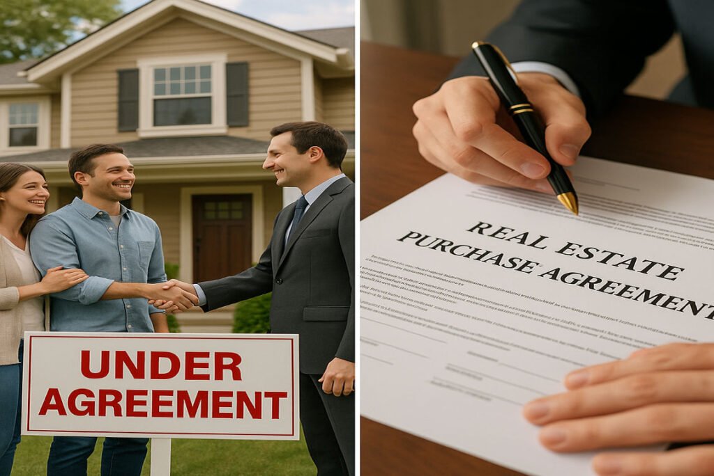 what does it mean when a house is under agreement