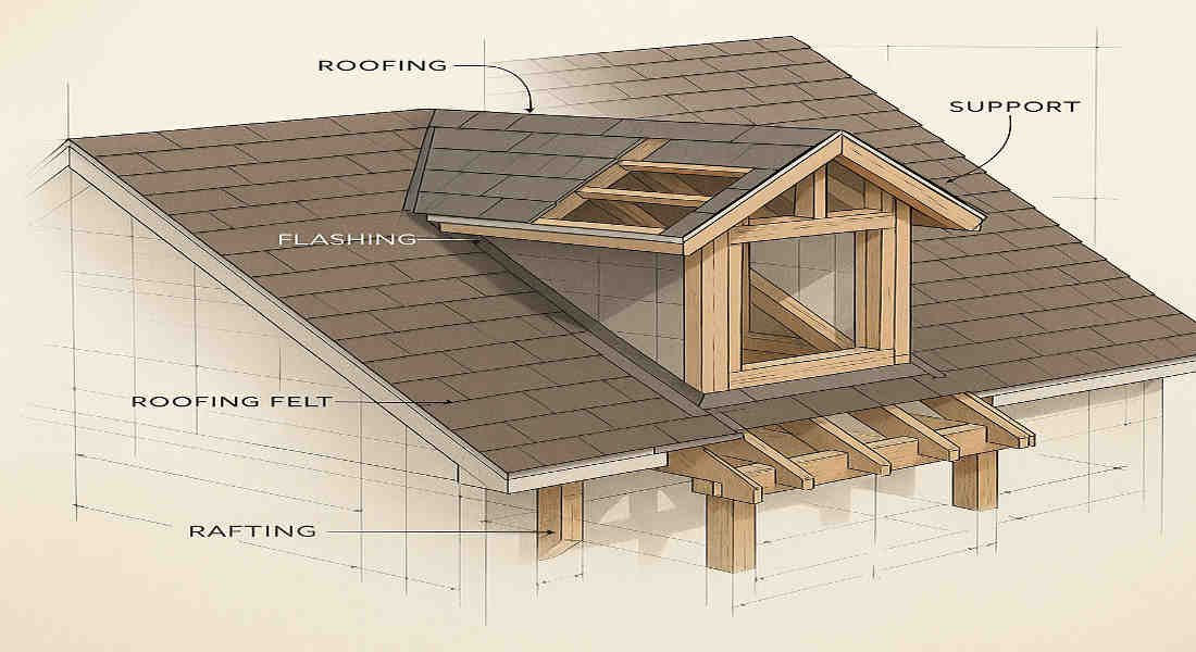 how to add a dormer to a home roof