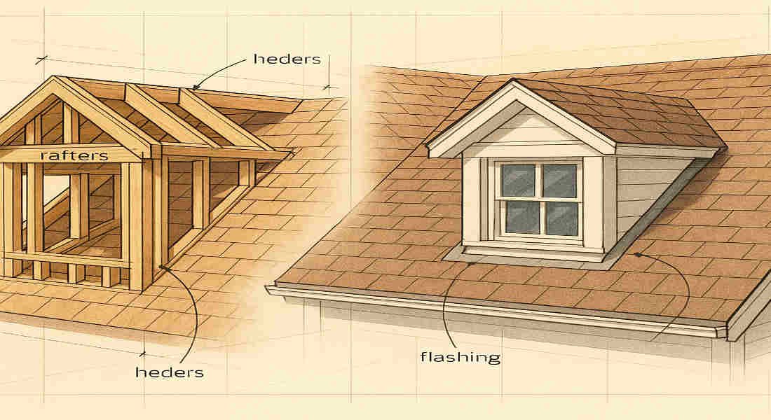 how to add a dormer to a home roof