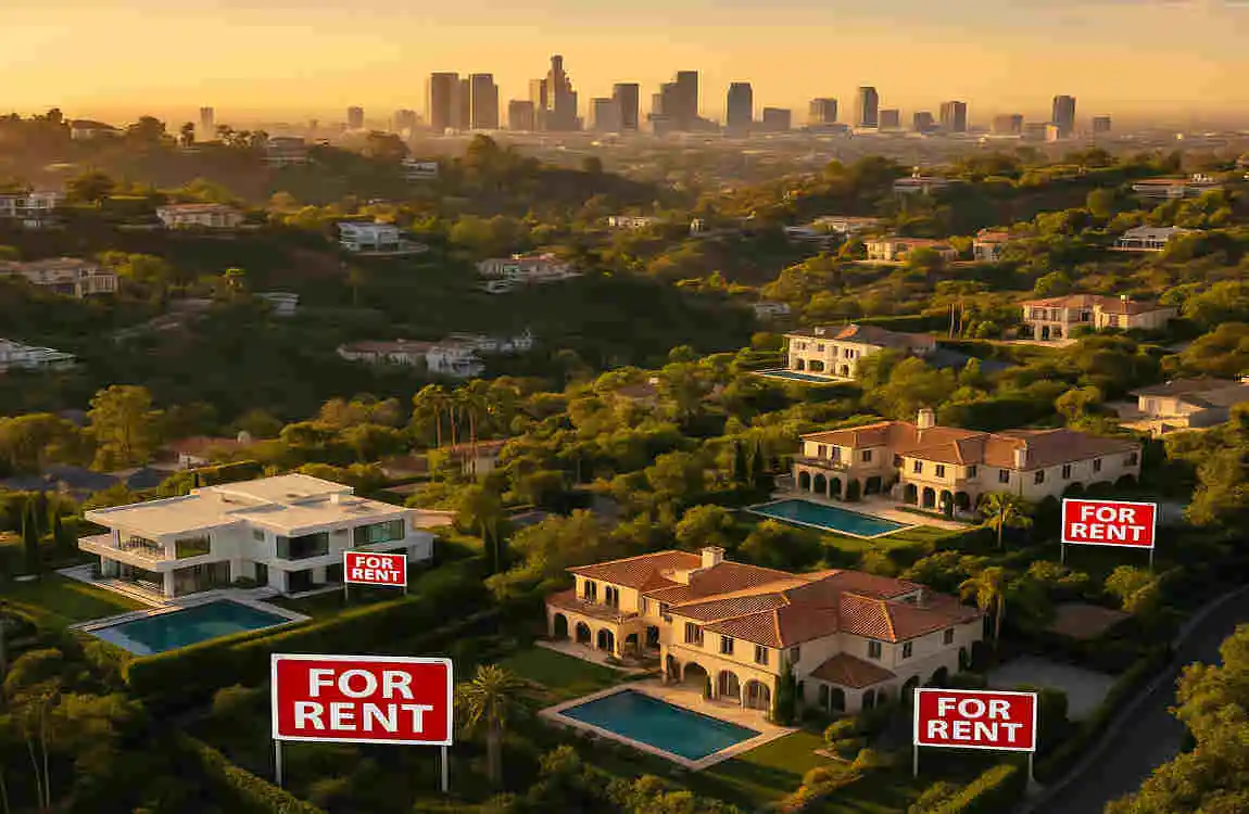 What is the Average Rent for a House in Bel Air?