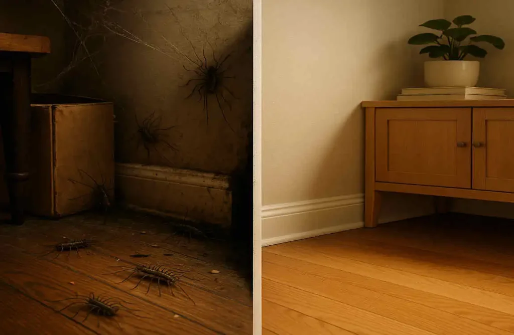 How to Clean Your to Prevent House Centipedes