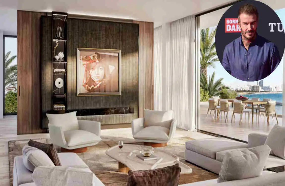 david beckham house london