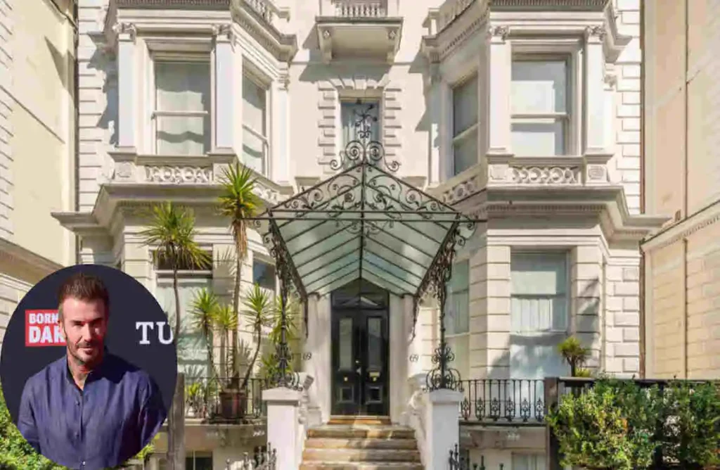 Inside the Glamorous Life: David Beckham’s London House david beckham house london