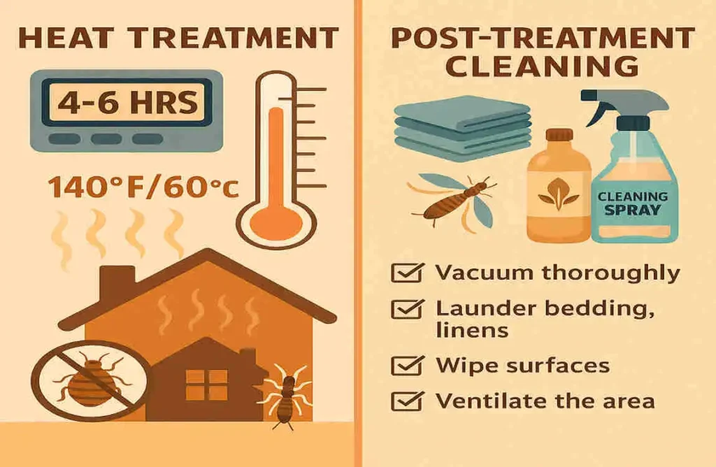 How Long Does Heating for Insect Control Take? Effective Cleaning Tips How Long Does Heating for Insect Control Take? Effective Cleaning Tips