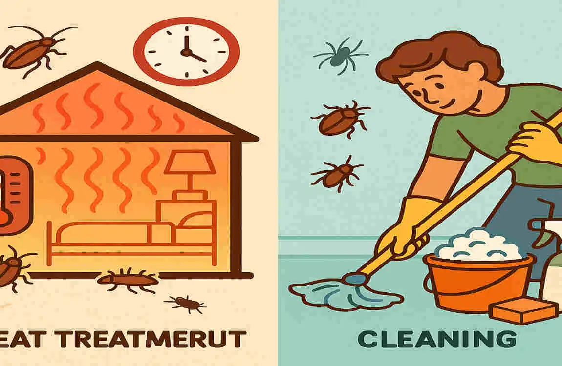 How Long Does Heating for Insect Control Take? Effective Cleaning Tips