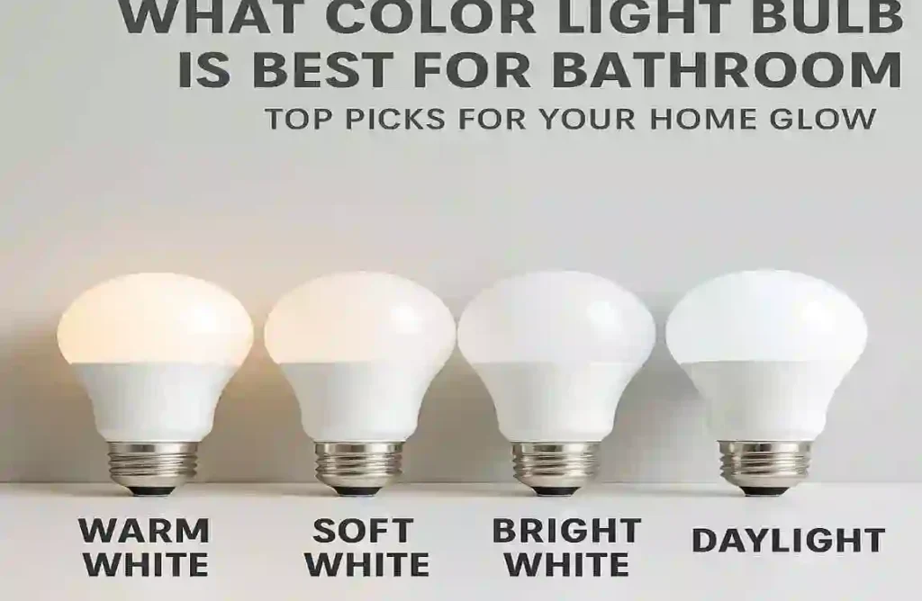 what color light bulb is best for bathroom