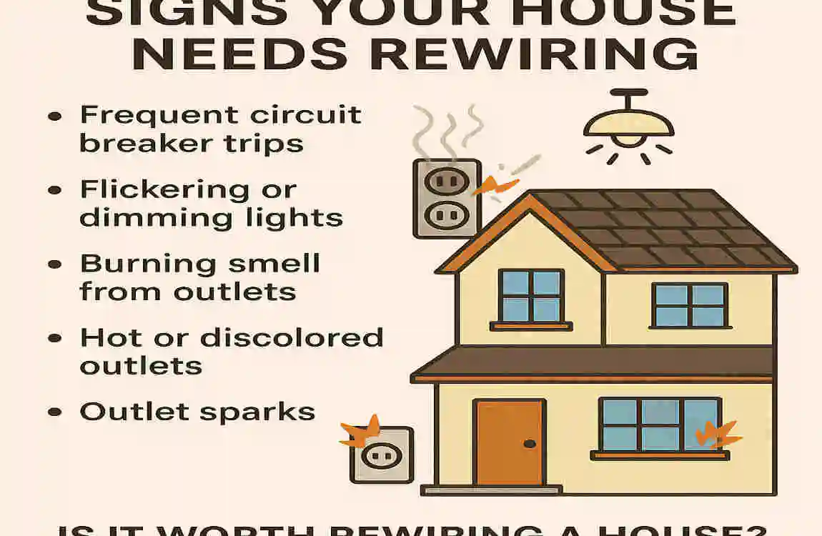 is it worth rewiring a house