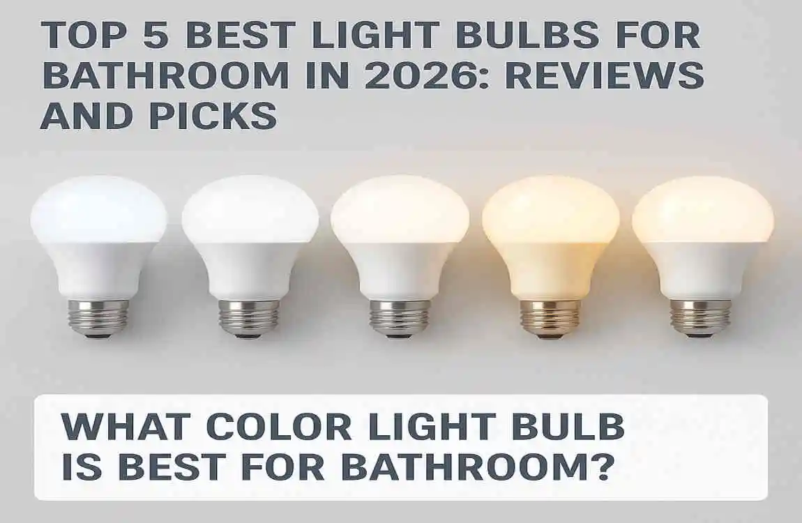 what color light bulb is best for bathroom