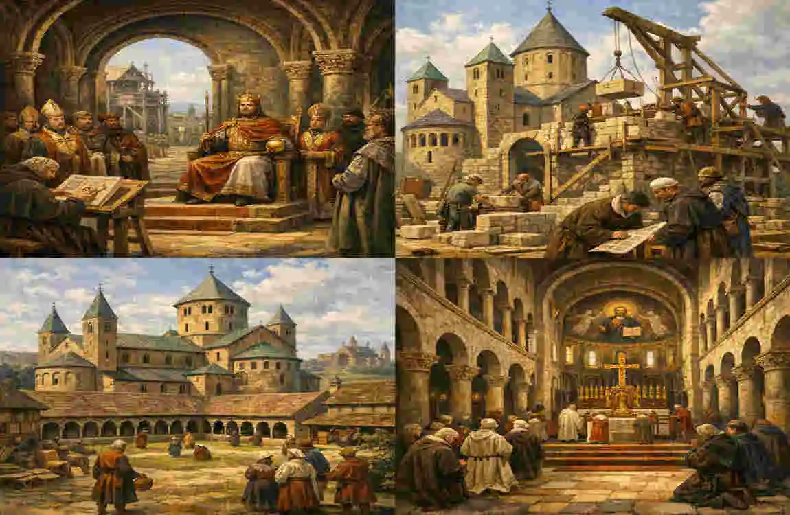 Ottonian Architectural Features