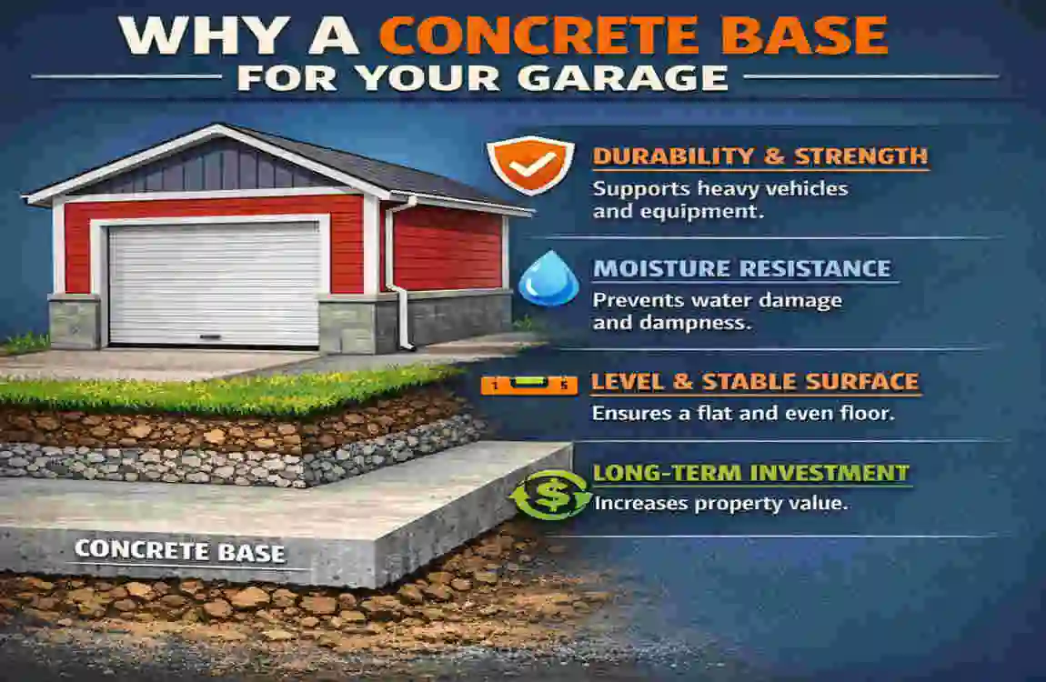 How to Lay a Concrete Base for Your House Garage