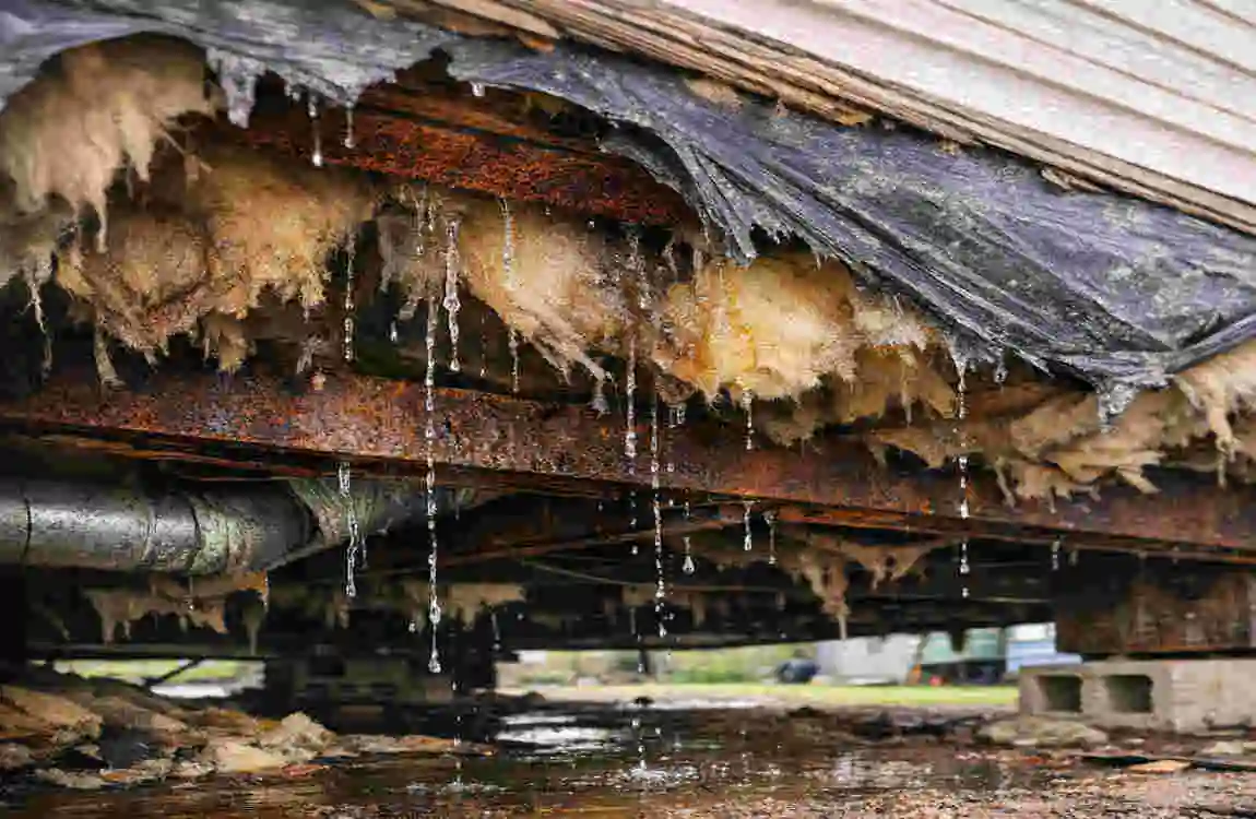 How to Replace Insulation Under Mobile Home