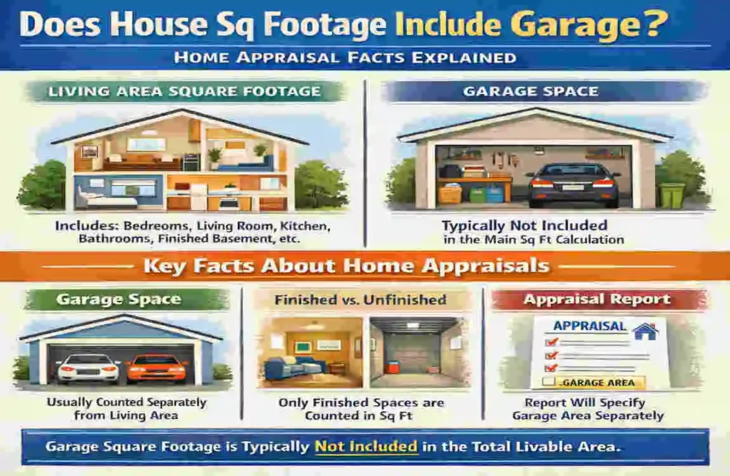 Does House Sq Footage Include Garage? Home Appraisal Facts Explained Does House Sq Footage Include Garage
