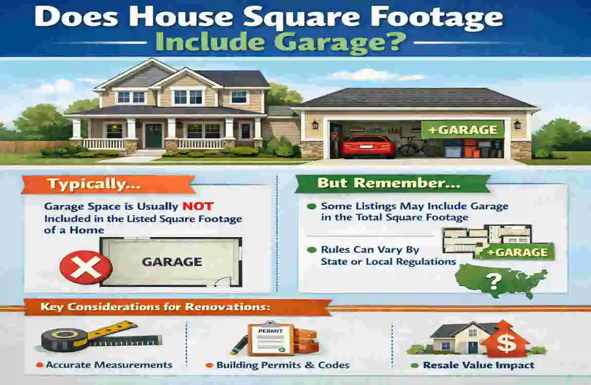 Does House Sq Footage Include Garage